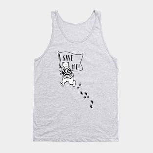 Save The Polar Bears Tank Top